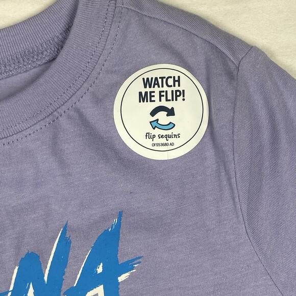 Oshkosh Boy T-Shirt Size 6 Iguana Go Surfing Flip Sequin Surfboard NWT $26.00 - Picture 3 of 6